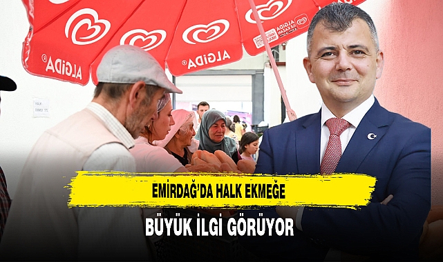 Emirdağ’da Halk Ekmeğe Büyük ilgi Görüyor