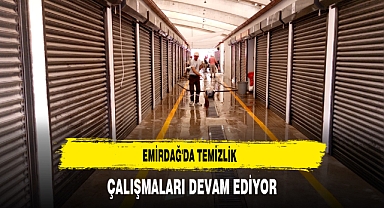 Emirdağ'da Temizlik Çalışmaları Devam Ediyor