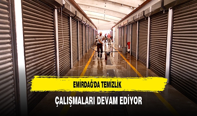 Emirdağ'da Temizlik Çalışmaları Devam Ediyor