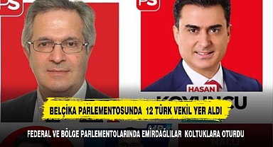 EMİRDAĞLI HEMŞERİLERİMİZ BELÇİKA PARLEMENTOSUNDA YERİNİ ALDI