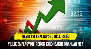 Enflasyon mayıs ayında yüzde 3,37 arttı