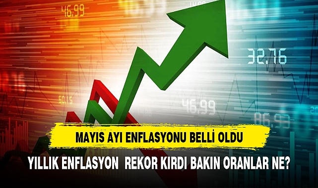 Enflasyon mayıs ayında yüzde 3,37 arttı