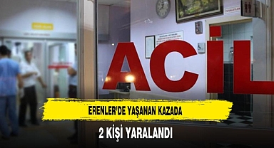 Erenler'de Yaşanan Kazada 2 Kişi Yaralandı