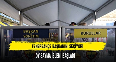 Fenerbahçe Başkanını Seçiyor: Oy Sayma İşlemi Başladı