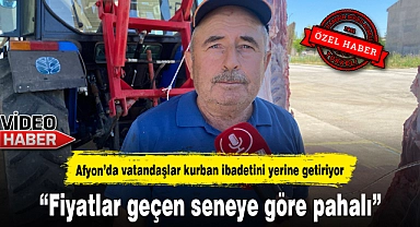 "Fiyatlar geçen seneye göre pahalı"