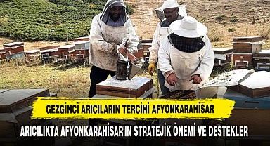 Gezginci Arıcıların Tercihi Afyonkarahisar