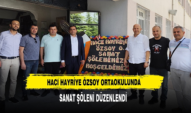 Hacı Hayriye Özsoy Ortaokulunda Sanat Şöleni Düzenlendi
