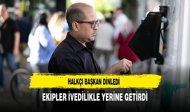 Halkçı Başkan Dinledi Ekipler İvedilikle Yerine Getirdi