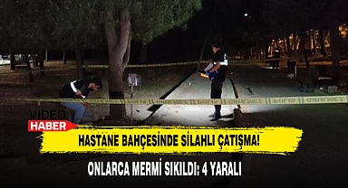 Hastane Bahçesinde Silahlı Çatışma!