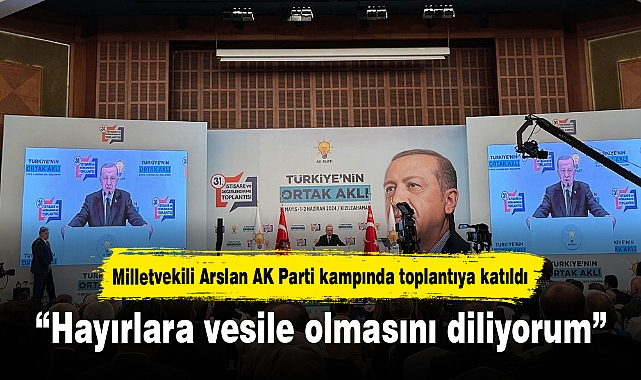 “Hayırlara vesile olmasını diliyorum”