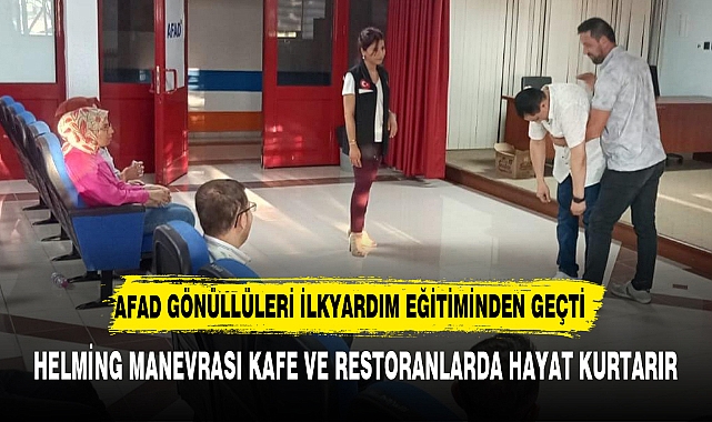 HELMİNG MANEVRASI KAFE VE RESTORANLARDA HAYAT KURTARIR