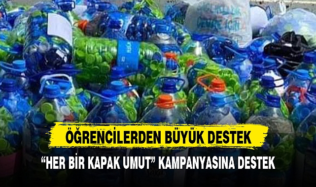 "HER BİR KAPAK UMUT" KAMPANYASINA DESTEK