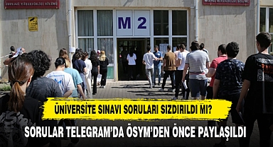 İçişleri Bakanlığı takibe aldı: YKS 2024 soruları sızdırıldı mı