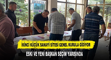 İkinci Küçük Sanayi Sitesi Genel Kurula Gidiyor