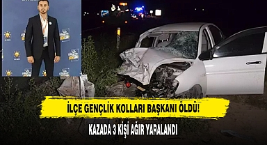 İlçe Gençlik Kolları Başkanı Öldü!