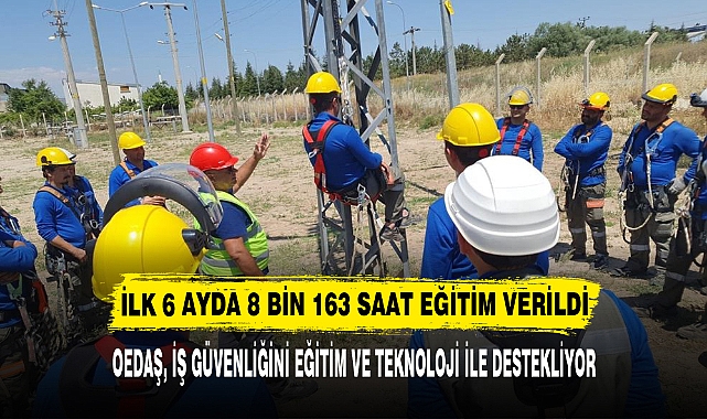İLK 6 AYDA 8 BİN 163 SAAT EĞİTİM VERİLDİ