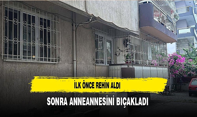 İlk Önce Rehin Aldı Sonra Boğazını Kesti