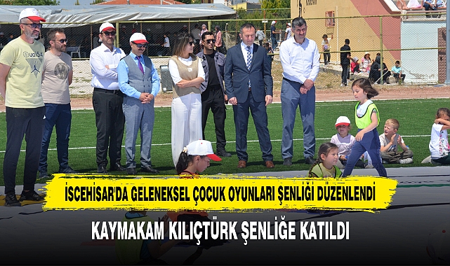 İscehisar'da Geleneksel Çocuk Oyunları Şenliği Düzenlendi