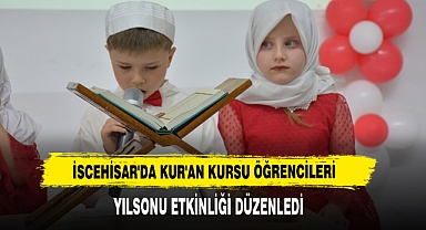 İscehisar'da Kur'an Kursu Öğrencileri Yılsonu Etkinliği Düzenledi