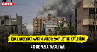 İsrail Nuseyrat Kampı'nı Vurdu: 210 Filistinli Katledildi
