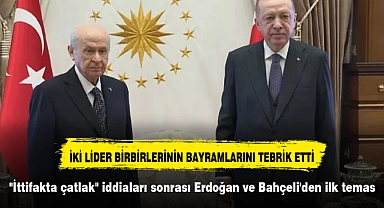 "İttifakta çatlak" iddiaları sonrası Erdoğan ve Bahçeli'den ilk temas