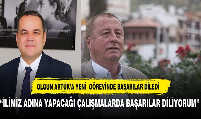 İYİ Parti Genel Başkan Yardımcısı  Olgun AGC Başkanı Artuk'u tebrik etti