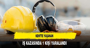 Kentte Yaşanan İş Kazasında 1 Kişi Yaralandı