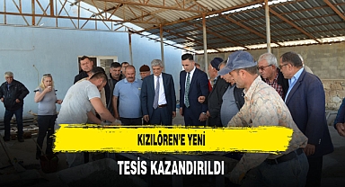 Kızılören'e Yeni Tesis Kazandırıldı
