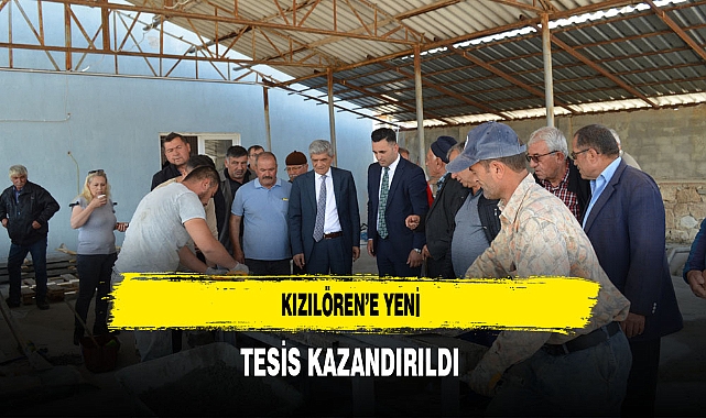 Kızılören'e Yeni Tesis Kazandırıldı