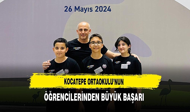 Kocatepe Ortaokulunun Öğrencilerinden Büyük Başarı