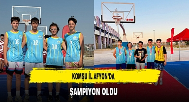 Komşu İl Afyon’da Şampiyon Oldu