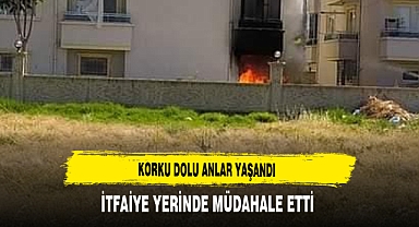 Korku Dolu Anlar Yaşandı İtfaiye Yerinde Müdahale Etti