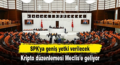 Kripto düzenlemesi Meclis'e geliyor