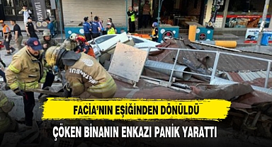 Küçükçekmece'de bina çöktü! 1 kişi hayatını kaybetti, 8 kişi yaralı çıkarıldı