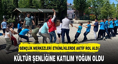 KÜLTÜR ŞENLİĞİNE KATILIM YOĞUN OLDU