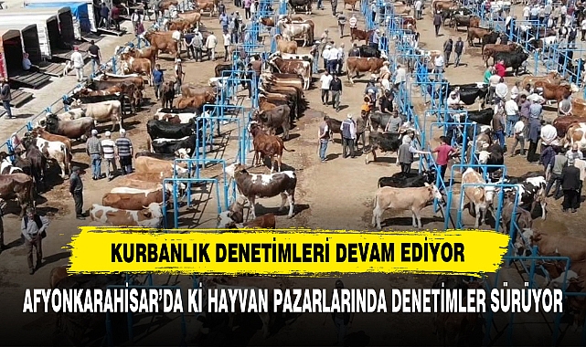 Kurbanlık Denetimleri Devam Ediyor