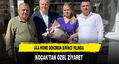Lila Home Dekorun Birinci Yılında Koçak'tan Özel Ziyaret