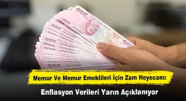 Memur Ve Memur Emeklileri İçin Zam Heyecanı: Enflasyon Verileri Yarın Açıklanıyor!