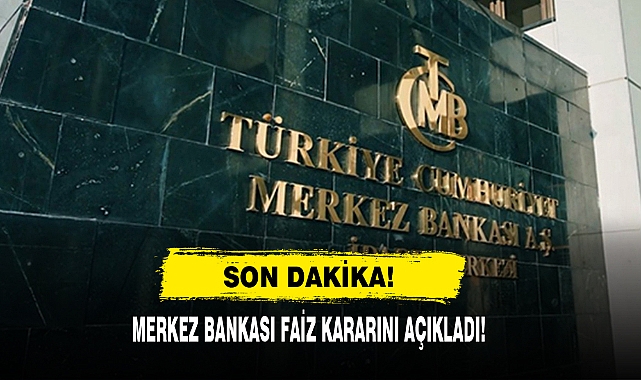 Merkez Bankası Faiz Kararını Açıkladı!