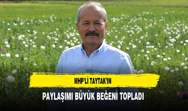 MHP'li Taytak'ın Paylaşımı Büyük Beğeni Topladı