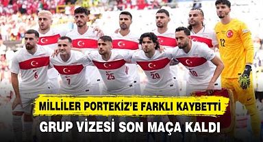 MİLLİLER PORTEKİZ’E FARKLI KAYBETTİ