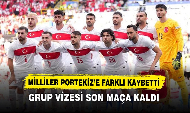 MİLLİLER PORTEKİZ’E FARKLI KAYBETTİ