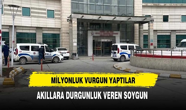 Milyonluk vurgun! Hastane deposundan çaldıkları malzemeleri  sattılar