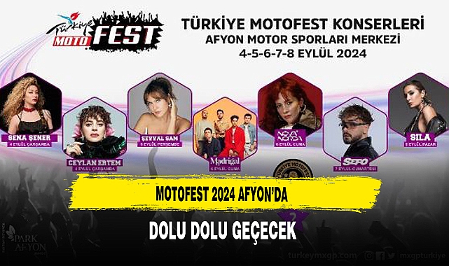 Motofest 2024 Afyon’da Dolu Dolu Geçecek