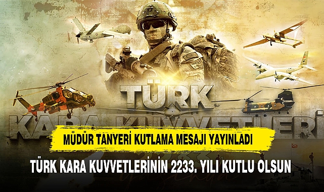 Müdür  Tanyeri'den  2233. Yıl Vurgusu