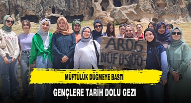Müftülük Düğmeye Bastı Gençlere Tarih Dolu Gezi