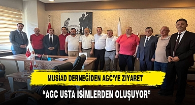 MÜSİAD DERNEĞİNDEN AGC'YE ZİYARET