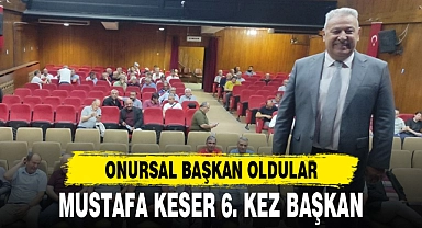 MUSTAFA KESER 6. KEZ BAŞKAN