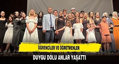 Öğrenciler ve Öğretmenler Duygu Dolu Anlar Yaşattı