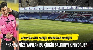 AFYON FUTBOLUNA YAKIŞMAYAN OLAYLI MAÇ İLE İLGİLİ AÇIKLAMA GELDİ